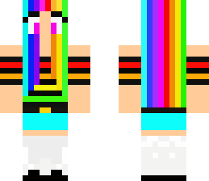 rainbow girl