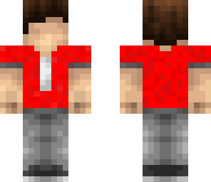 red shirt of my skin