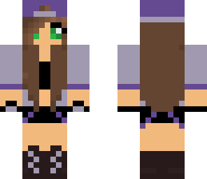 purple girl