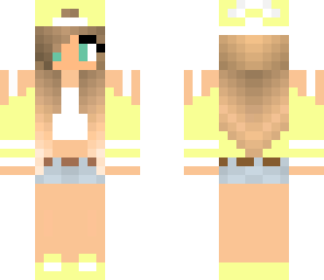 yellow tomboy girl