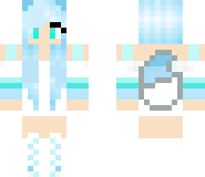blue wolf girl