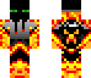 enderman the fire