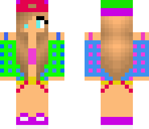 neon candy girl