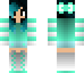 turquoise stripes
