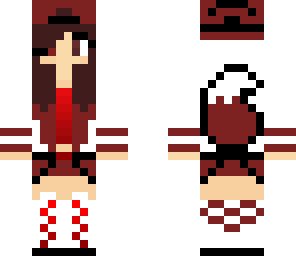 red gamer girl