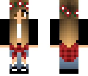 red flannelette