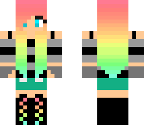 rainbow girl