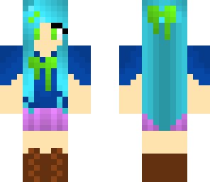 blue girl 641