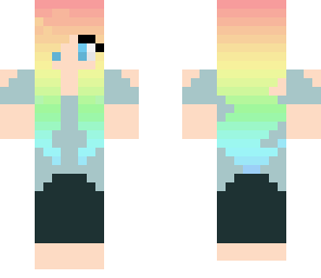 rainbow hair 