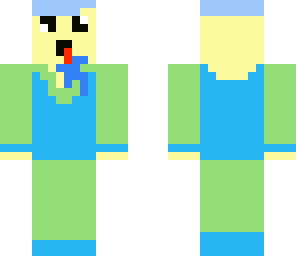 derpy blue and green farmer