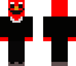elmo in a tux