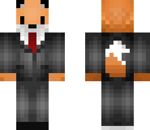 fox in a suit