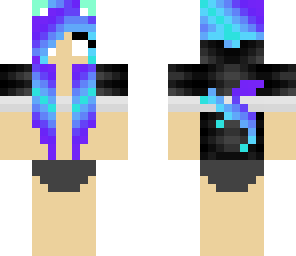 dragon girl bathing suit