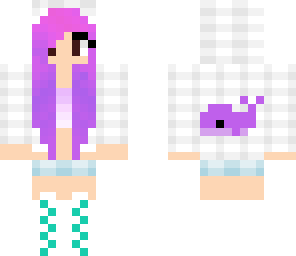 edited whale girl