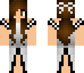 black and white dress