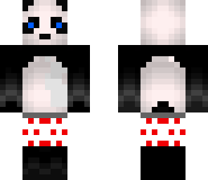 panda in underwear