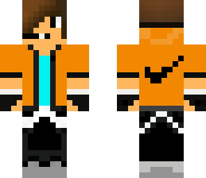 nike orange boy