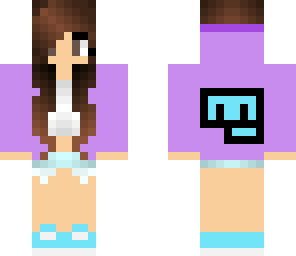 pewdiepie girl purple