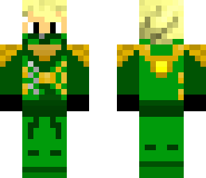 gamer boy green ninja