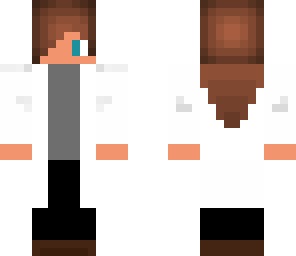 girl in lab coat
