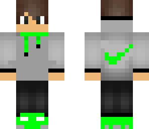 green nike boy