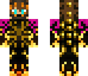 golden dragon person thing