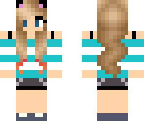 cute girl with mouse ears
