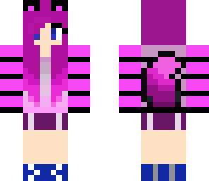 purple fox girl