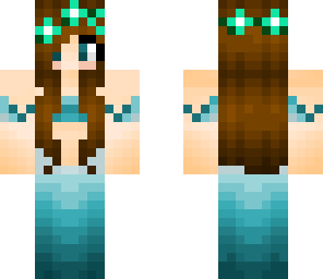 cute flower mermaid
