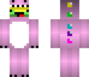 dinosaur rainbow dude pink