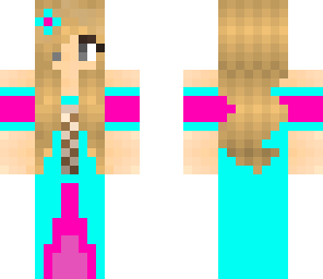 lovely blue and pink