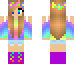 unicorn rainbow girl edit edit