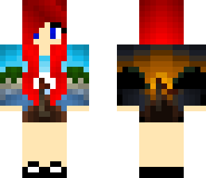 minecraft on a skin