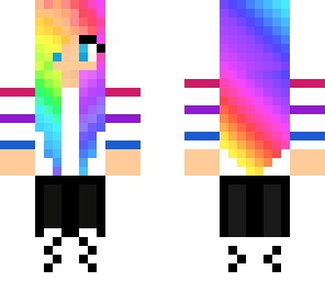 rainbow girl that i wanted to fix