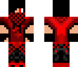 emo guy red