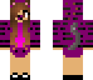 zebra girl pink