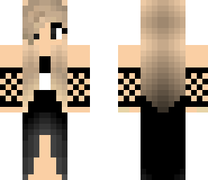 dress girl black