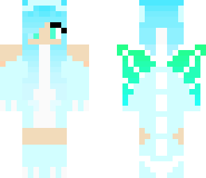 aurora borealis as a girl