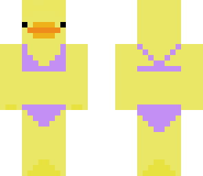 purple bikini duck edit