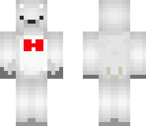 polar bear with bowtie