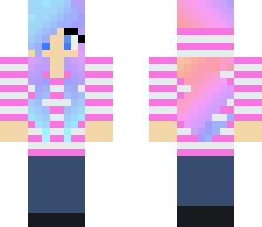 colourful headphone girl