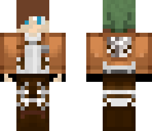 my skin in attack on titan clothes