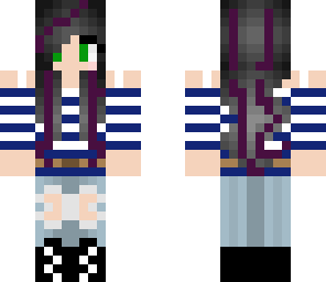 girl with black hair