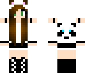 kawaii panda girl 