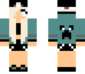 edit of creeper my skin