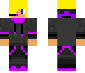 purple blonde gamer