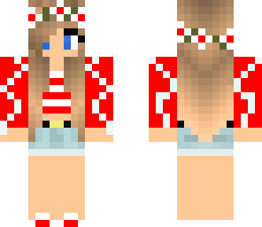 pretty red girl
