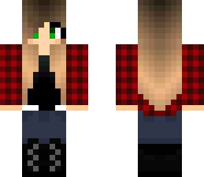 red flannel girl