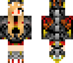 fire dragon girl edit