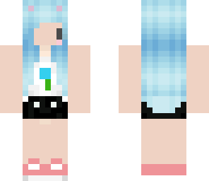 blue chibi cat